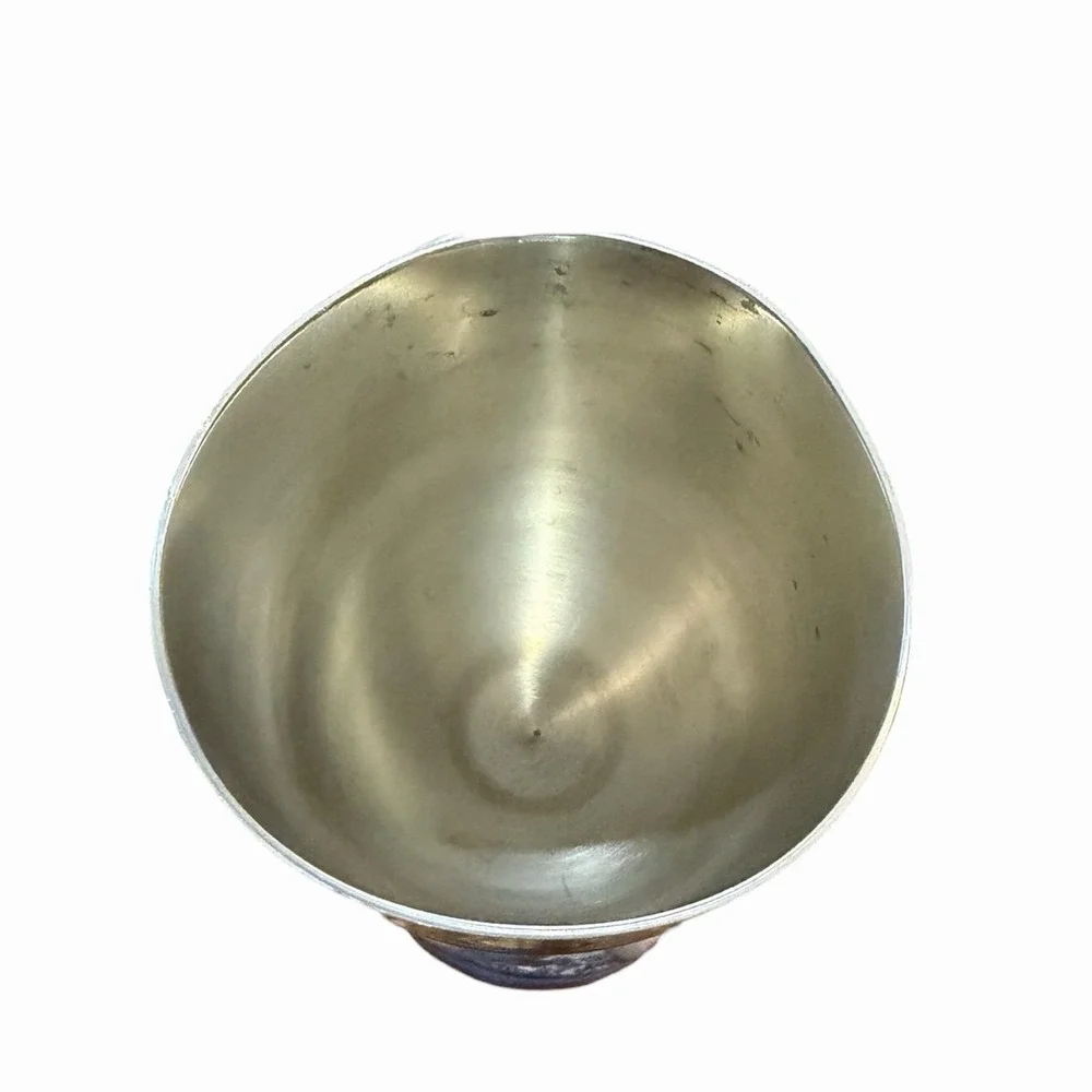 Empire Pewter Wine Water Goblets‎ Chalices Wedding Set of (2)